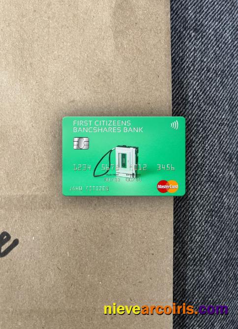 USA First Citizens BancShares Bank mastercard photolook